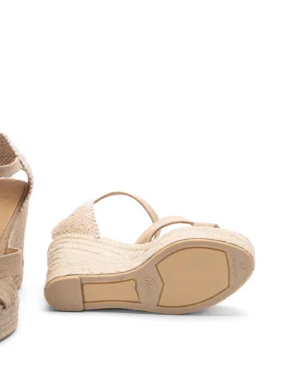 Castaã±er Castañer Flat Shoes In Beige