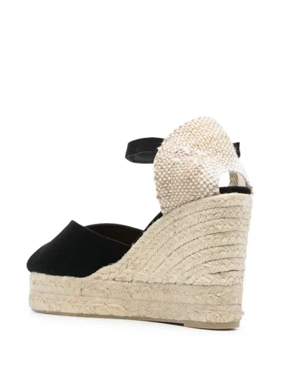 Castaã±er Castañer Woman Espadrilles Black Size 10 Textile Fibers In Black