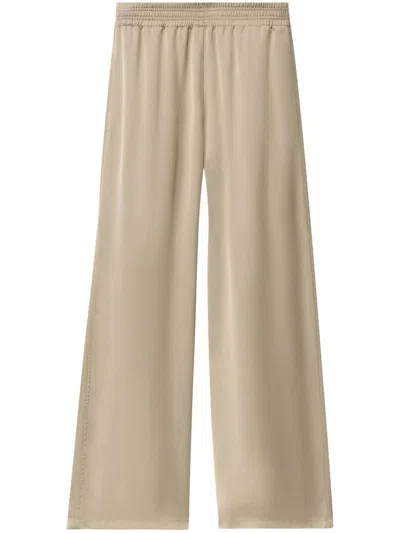 Fabiana Filippi Trousers Wide Leg Elastic Waistband In Multicolor