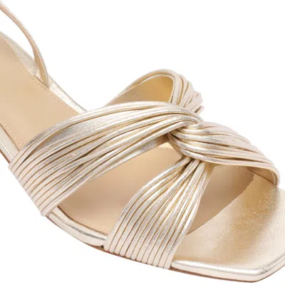 Michael Kors Sandals In Gold