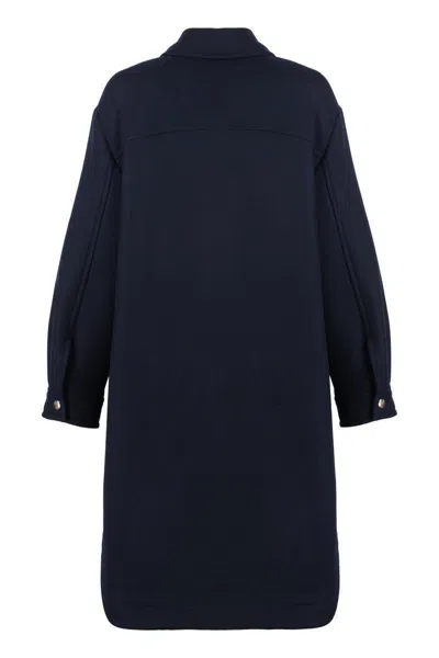 MAISON KITSUNÉ MAISON KITSUNÉ WOOL COAT 