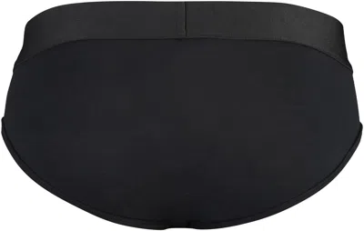 Palm Angels Set Of Two Cotton Briefs With Logoed Elastic Band In Multicolor
