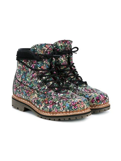 'Bexley' floral boots