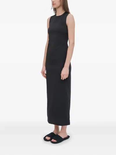 Rosetta Getty Sleeveless Dress In Black