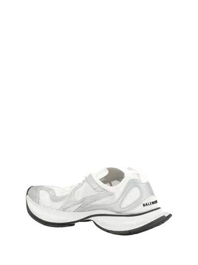 Balenciaga Circuit Canvas Low-top Sneakers In White