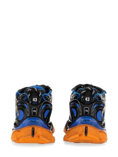 Balenciaga Runner Sneakers In Mesh And Nylon In Multicolour