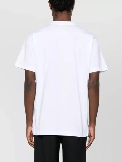 Moschino Smiley Print T Shirt In White