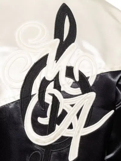 Amiri Ma Music Note Blouson In Black