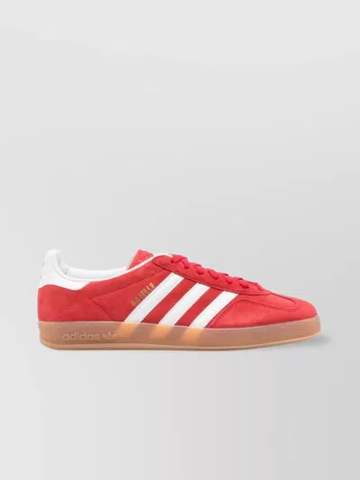 Adidas Originals Gazelle Indoor Sneakers In Red