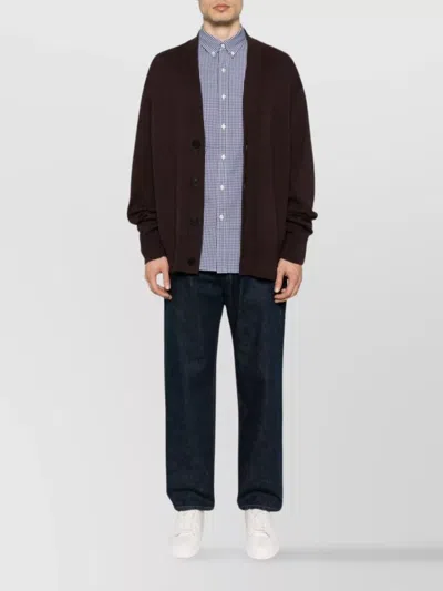 Ralph Lauren Shirt Gingham Check Box-pleat Detail In Blue