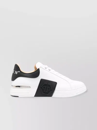 Philipp Plein Sneakers Hexagon Low-top In White