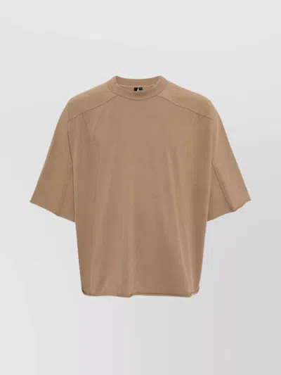 Entire Studios Heavy Crew Neck T-shirt In Brown