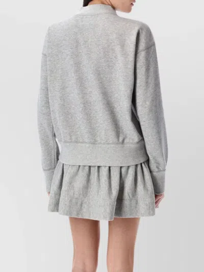 Isabel Marant Étoile Isabel Marant Etoile Moby Sweatshirt In Metallic