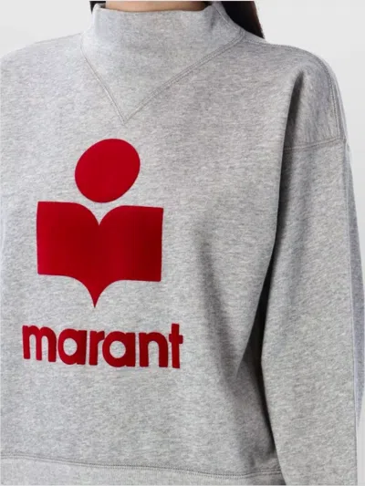 Isabel Marant Étoile Isabel Marant Etoile Moby Sweatshirt In Metallic