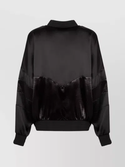 Dsquared2 Techno Fabric Sweatshirt In Black