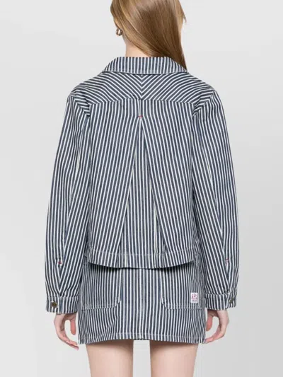 Apc A.p.c. Frida Jacket In Blue