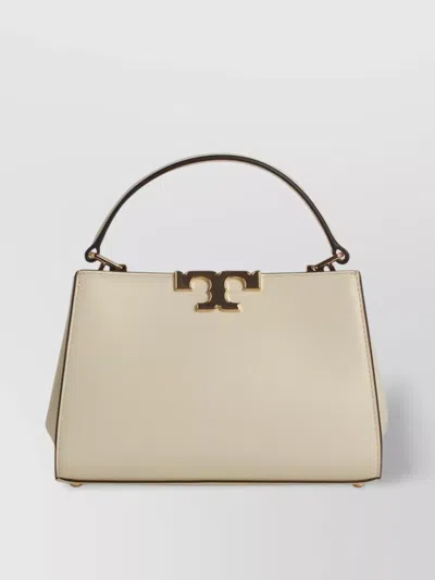 Tory Burch Mini Eleanor Leather Tote Bag In Neutrals