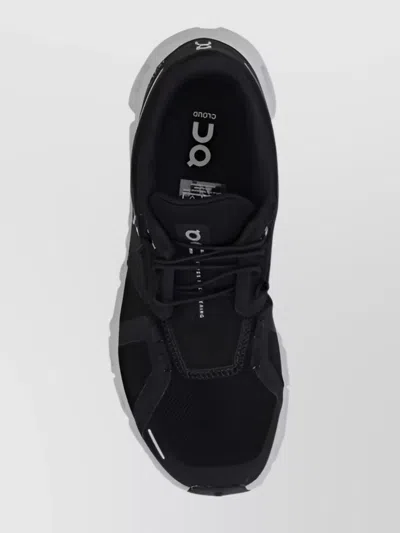 On Lightweight Mesh Sneakers With Reinforced Toe In Black