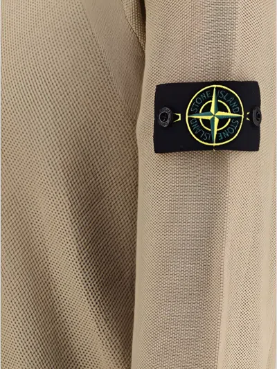 Stone Island Ribbed Cotton Crewneck Sweater For Casual Sophistication