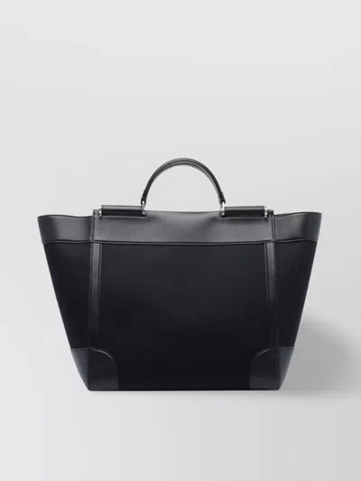 Dolce & Gabbana Panama Bag In Black