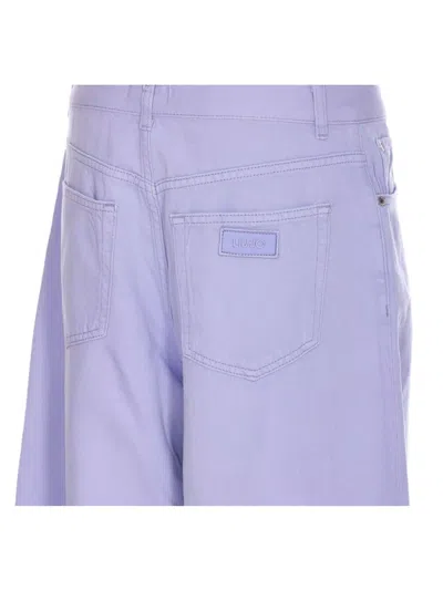 Liu •jo Liu Jo Jeans In Purple