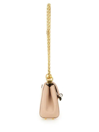 Dolce & Gabbana Mini Marlene Shoulder Bag In Pink
