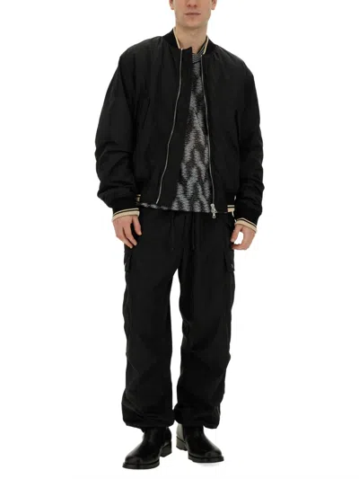 Dries Van Noten Utility Trousers Featuring Multiple Pockets In Black