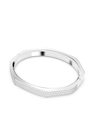 Swarovski Matrix Bangle In White