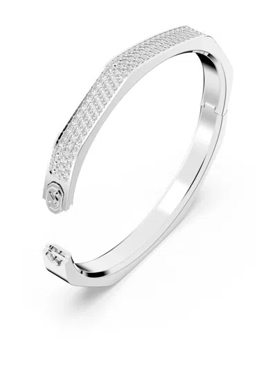 Swarovski Matrix Bangle In White