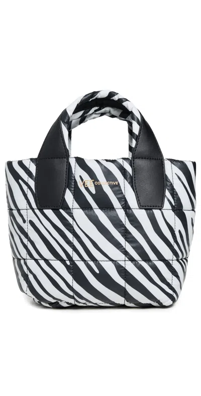 Vee Collective Porter Tote Mini Zebra Bag Zebra In Zebra