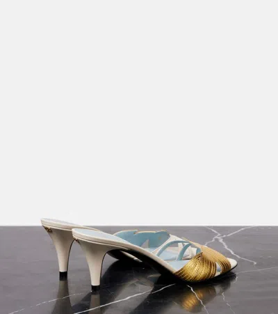 Valentino Open-toe High-heeled Sandals In Multi