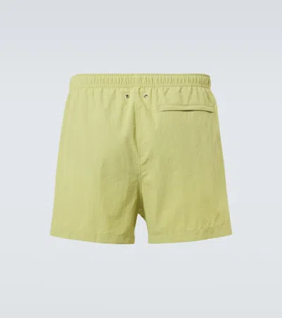 Cdlp Poplin Swim Trunks In Green