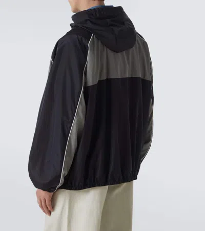 Miu Miu Oversize-trainingsjacke In Black