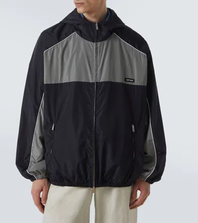 Miu Miu Oversize-trainingsjacke In Black