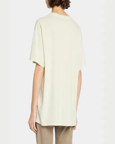 The Row Nadina Oversized Short-sleeve Top In Pattern