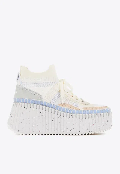 Chloé Nama Sneakers In White