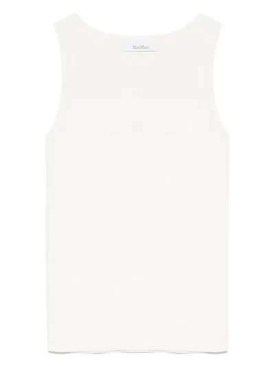 Max Mara Pentola Tank Top In Neutrals