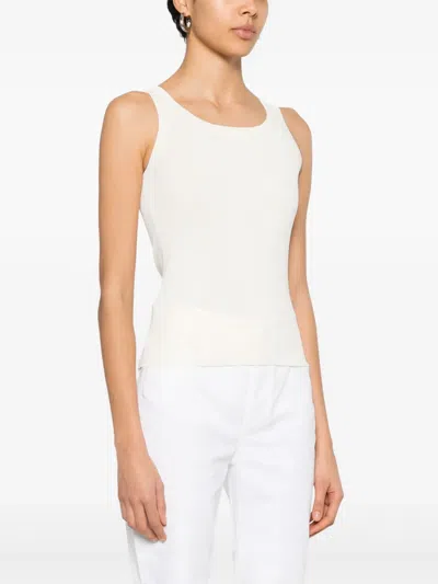 Max Mara Pentola Tank Top In Neutrals