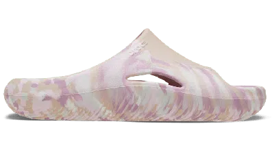 Crocs Mellow Marbled Slide In Quartz