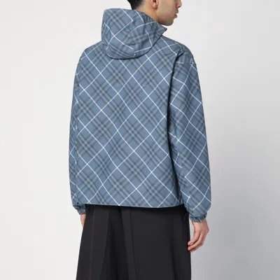 Burberry Reversible Check Jacket In Grey