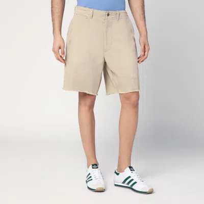 Polo Ralph Lauren Shorts Aus Baumwoll-twill In Beige