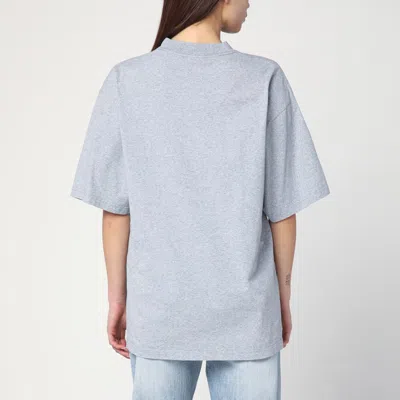 Balenciaga Women I Love Paris T-shirt In Grey