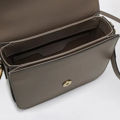 Stella Mccartney Shoulder Bag With Moss Coloured Logo In Orange