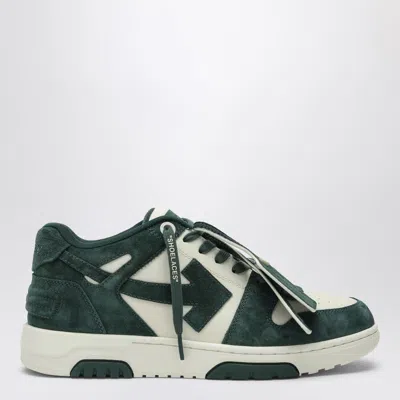 Off-white Green Out Of Office Sneakers In Green