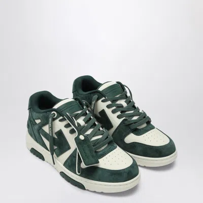 Off-white Green Out Of Office Sneakers In Green