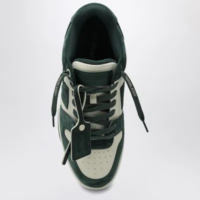 Off-white Green Out Of Office Sneakers In Green