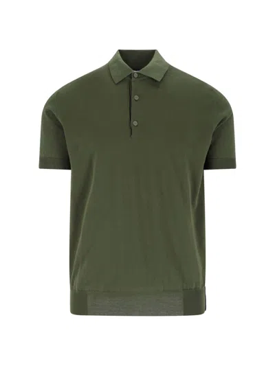 K-way K Way Pleyne Green Cotton Polo Shirt