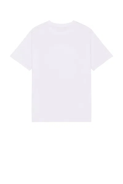 Balmain Paris Logo And Planet T-shirt In White