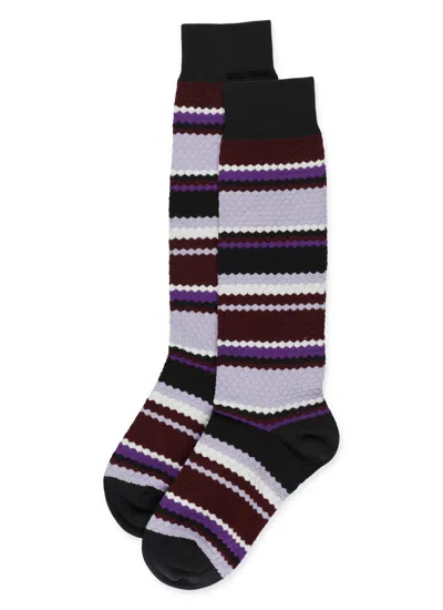 Marni Knitted Socks In Black