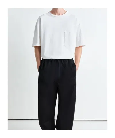 Lemaire Boxy Ss T-shirt In White